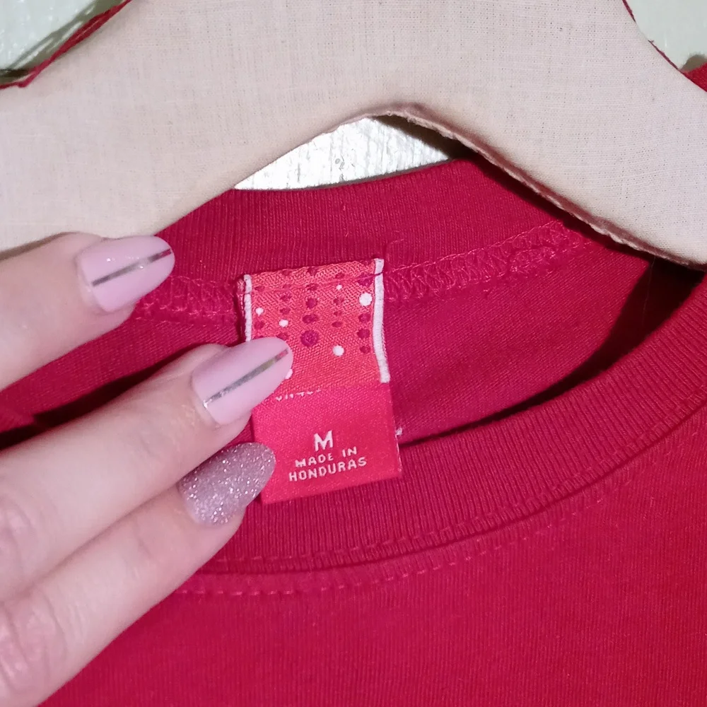 Holiday - Women's Target 🎯 red longsleeve M red Christmas 🎄 tree shirt